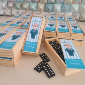 Dominó madera personalizado