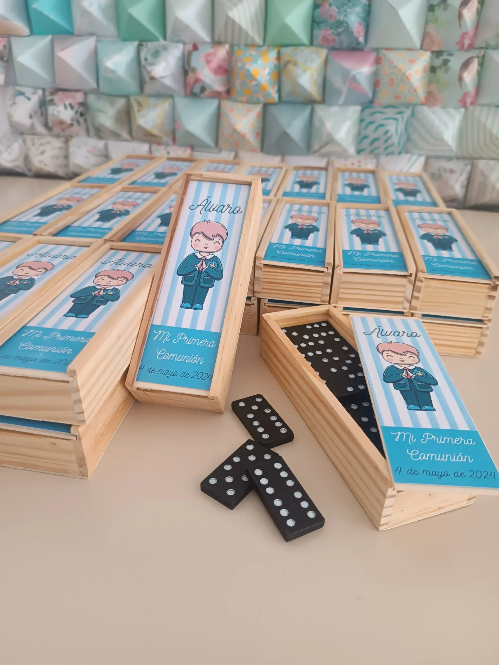 Dominó madera personalizado