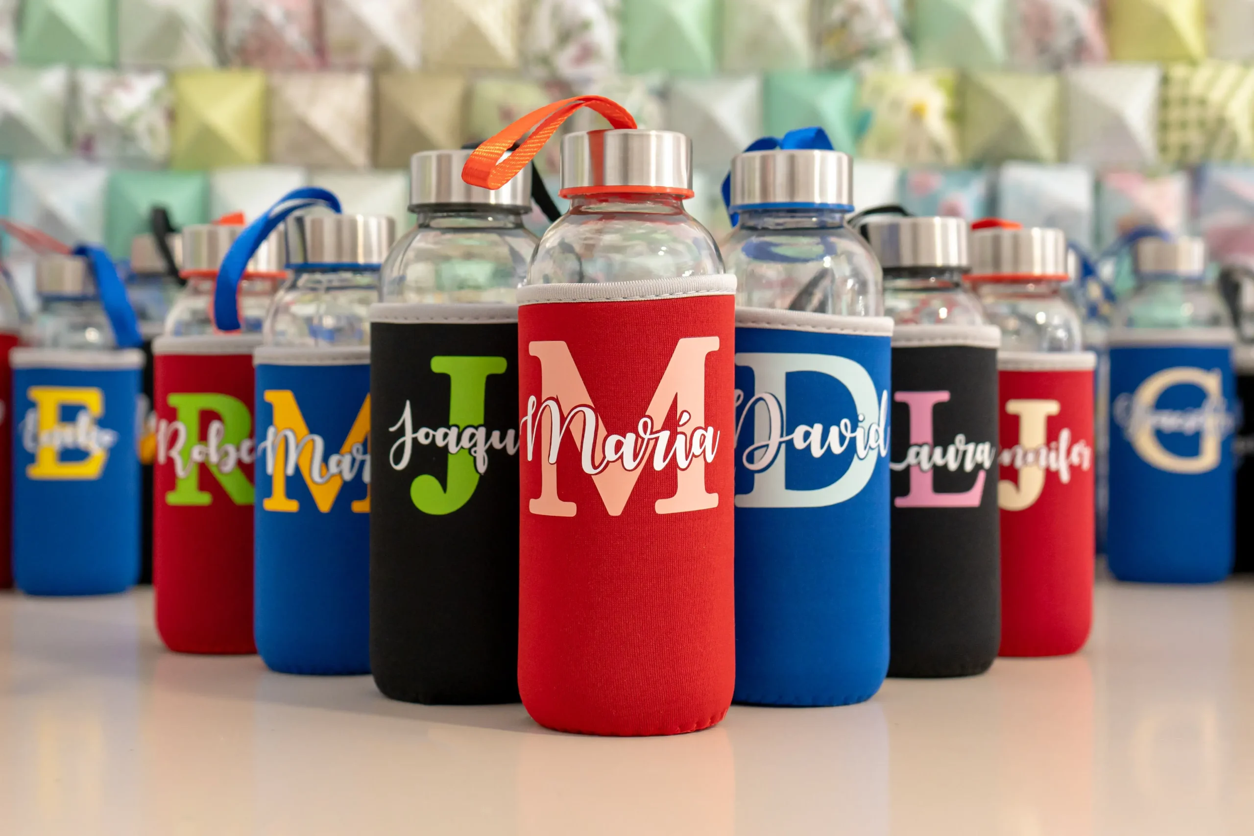 BOTELLA CON FUNDA DE NEOPRENO