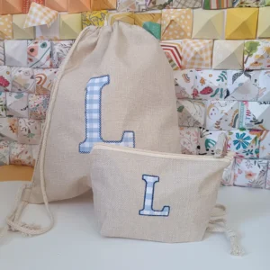 PACK MOCHILA/SACO + NECESER NATURE