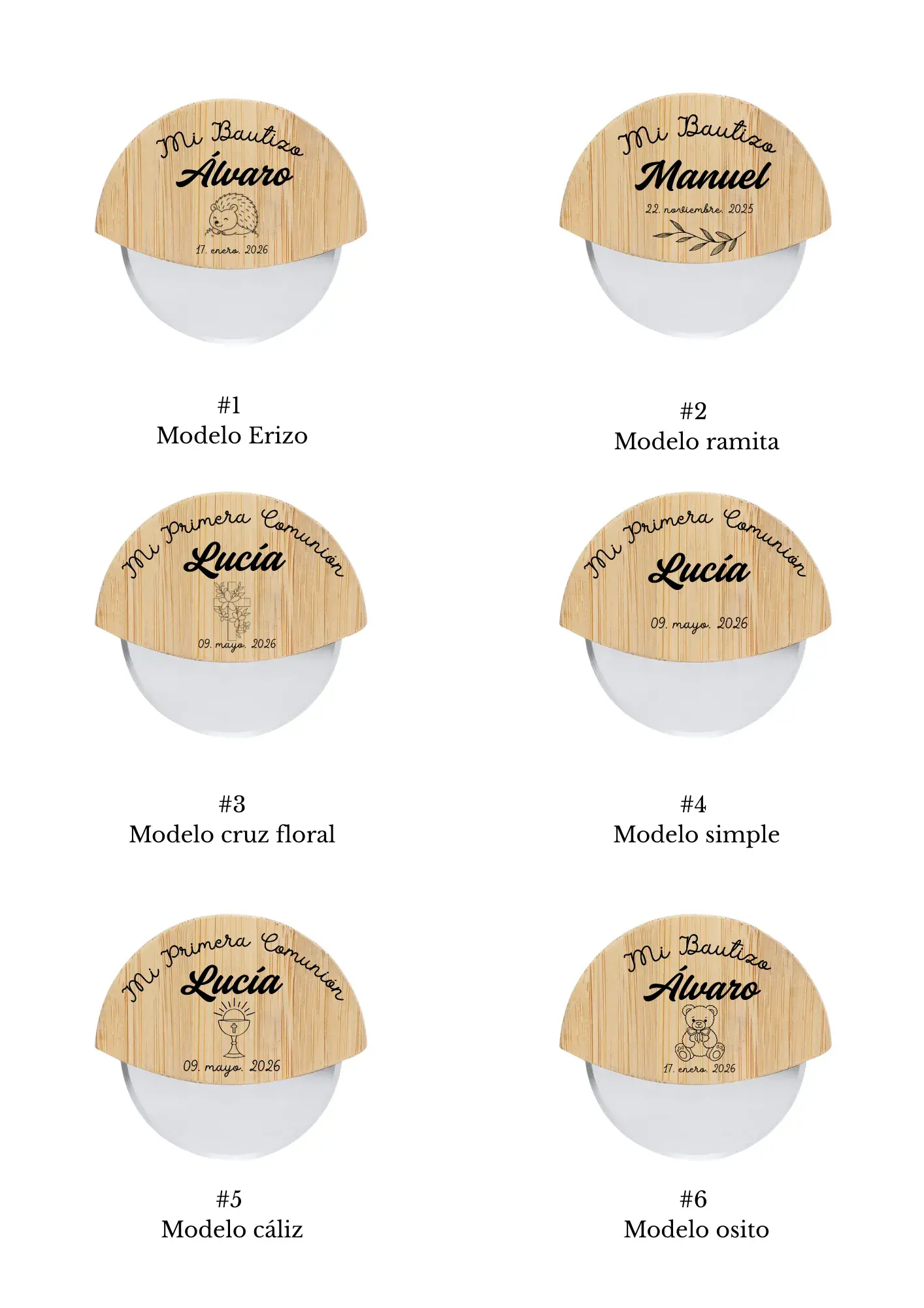 CORTAPIZZAS PERSONALIZADO - Imagen 4