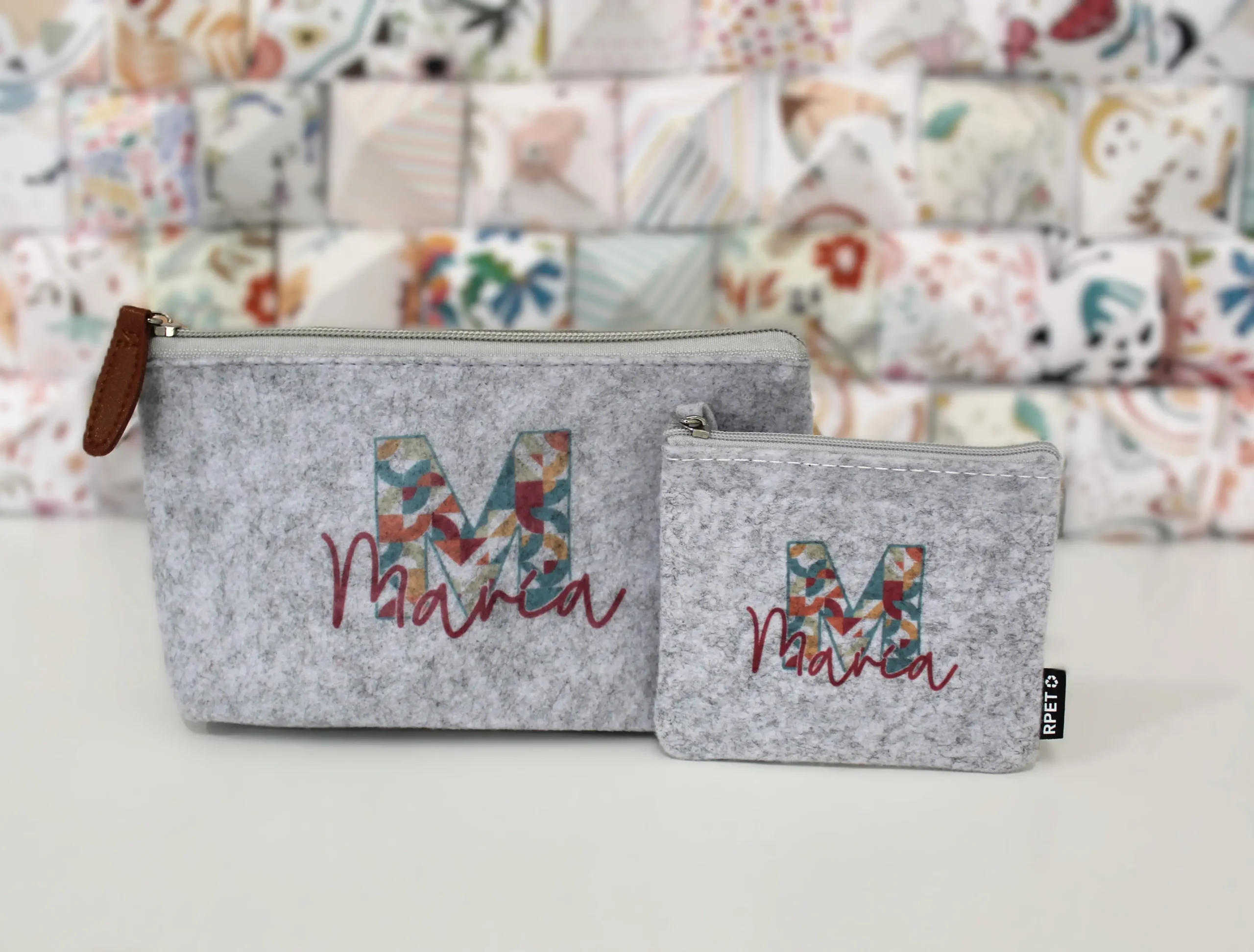 CONJUNTO DE FIELTRO PERSONALIZADO