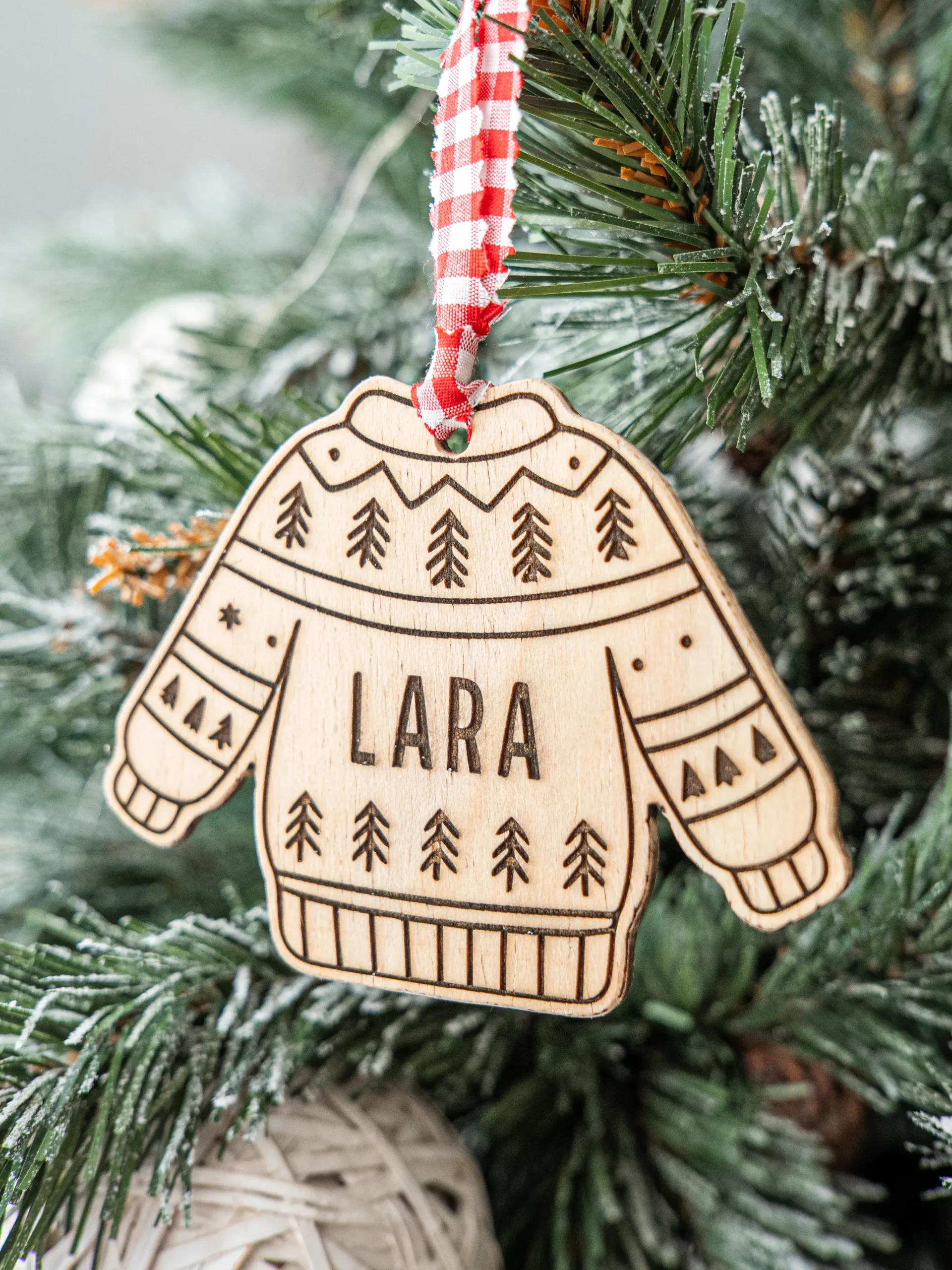 Bola de Navidad Jersey de Lana