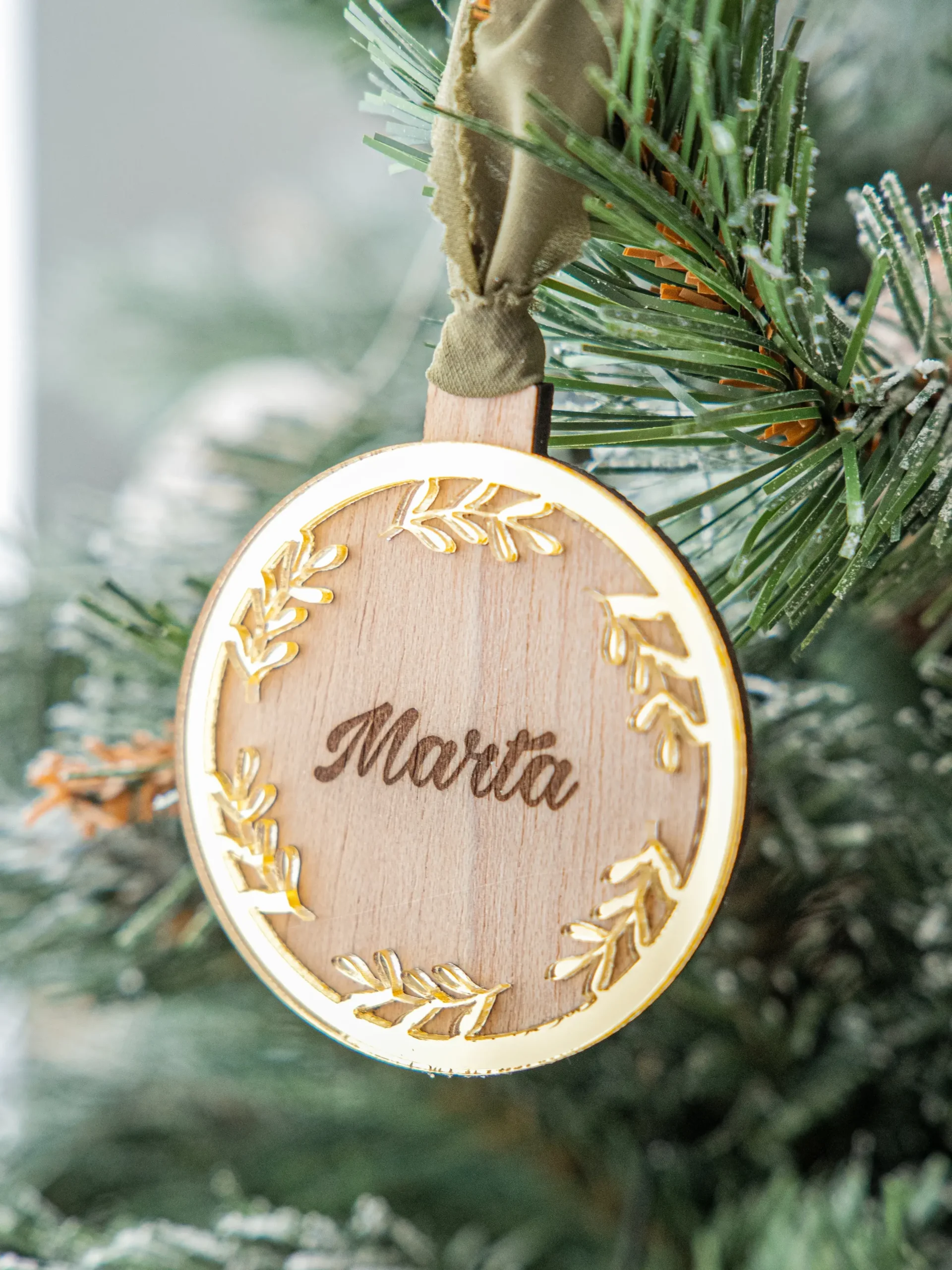 Bola de Navidad "Corona brillante"