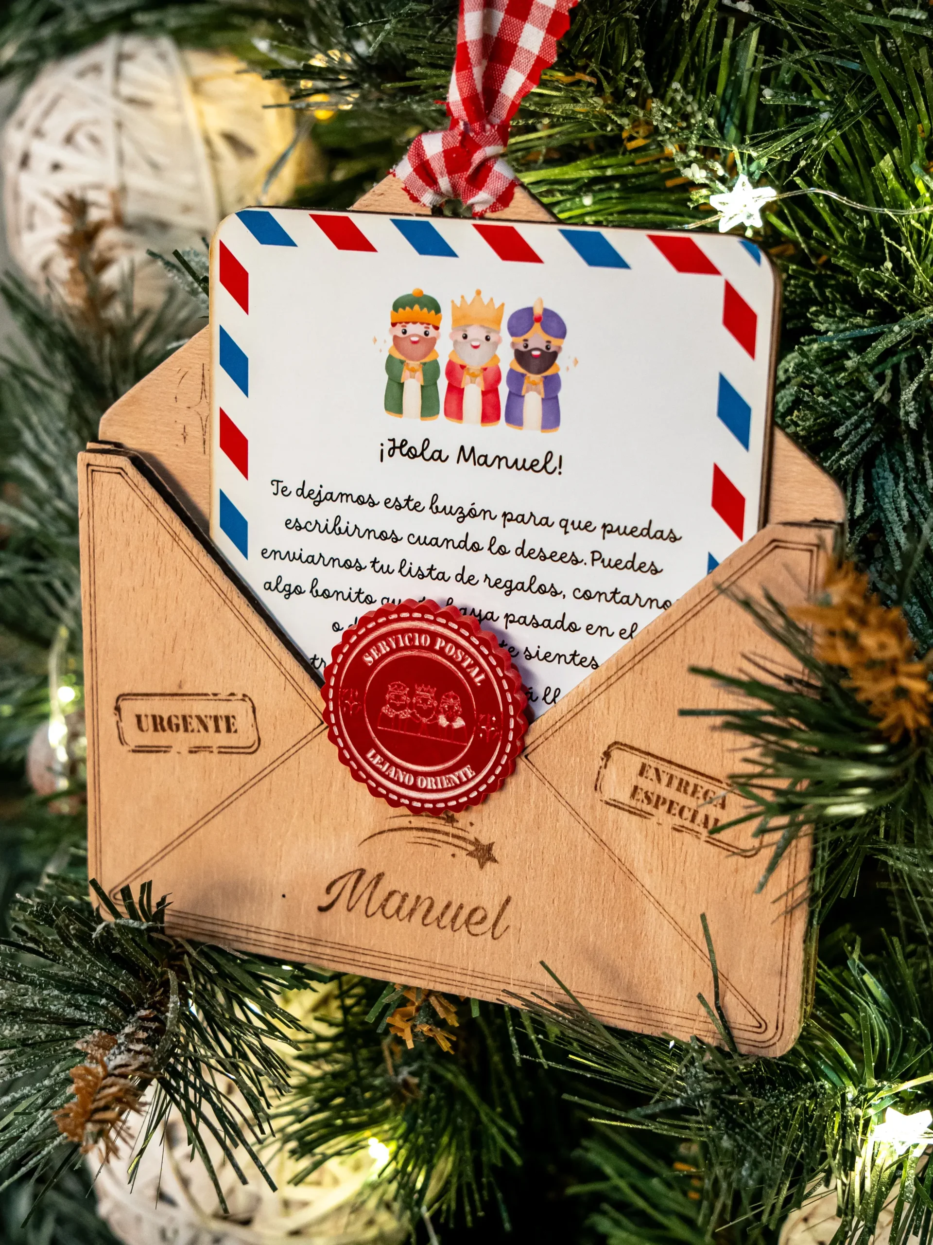 Buzón mágico de los Reyes Magos