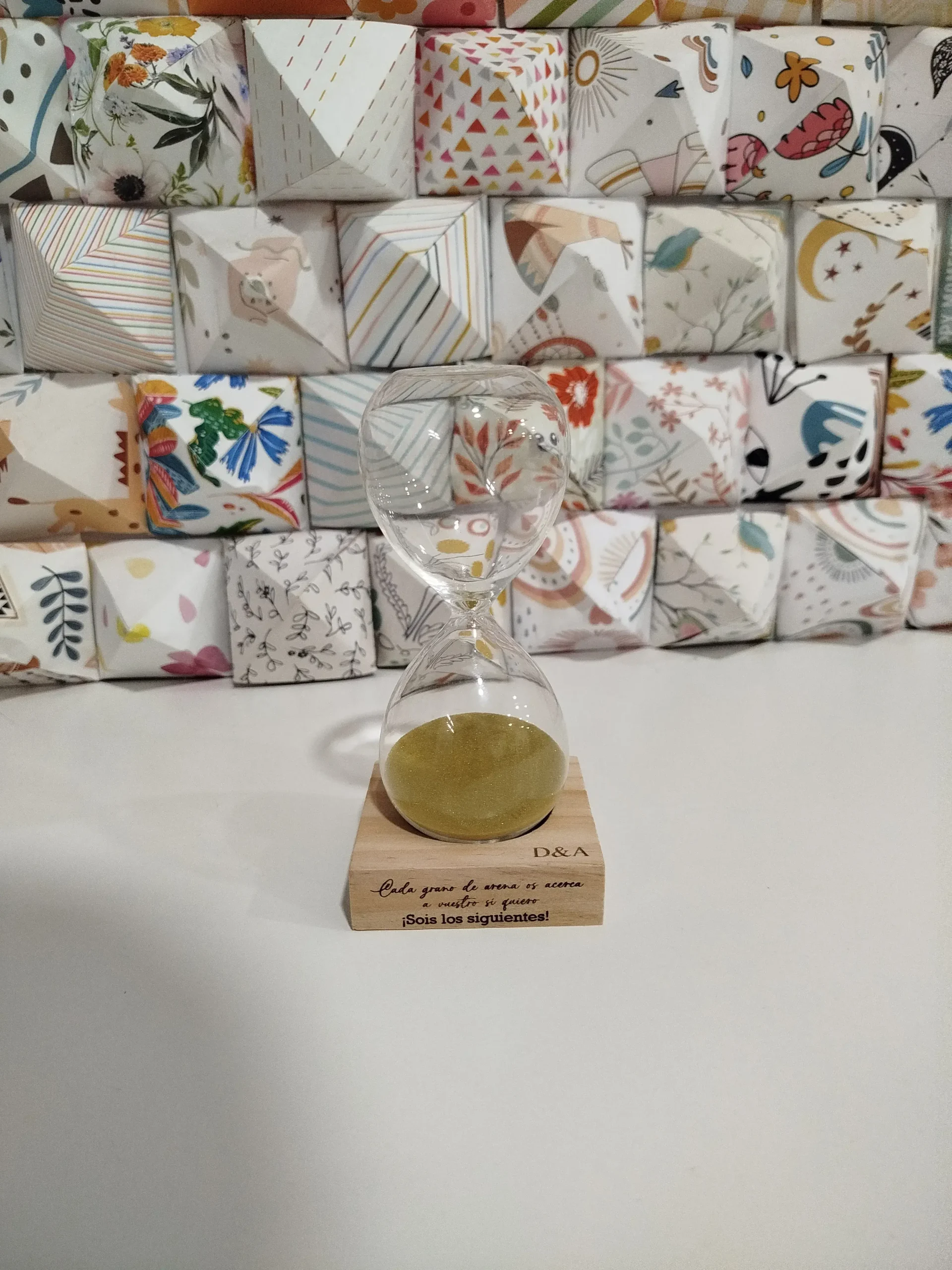 RELOJ DE ARENA - SOIS LOS SIGUIENTES