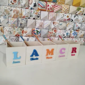 PACK LAPICERO Y LAPIZ MADERA