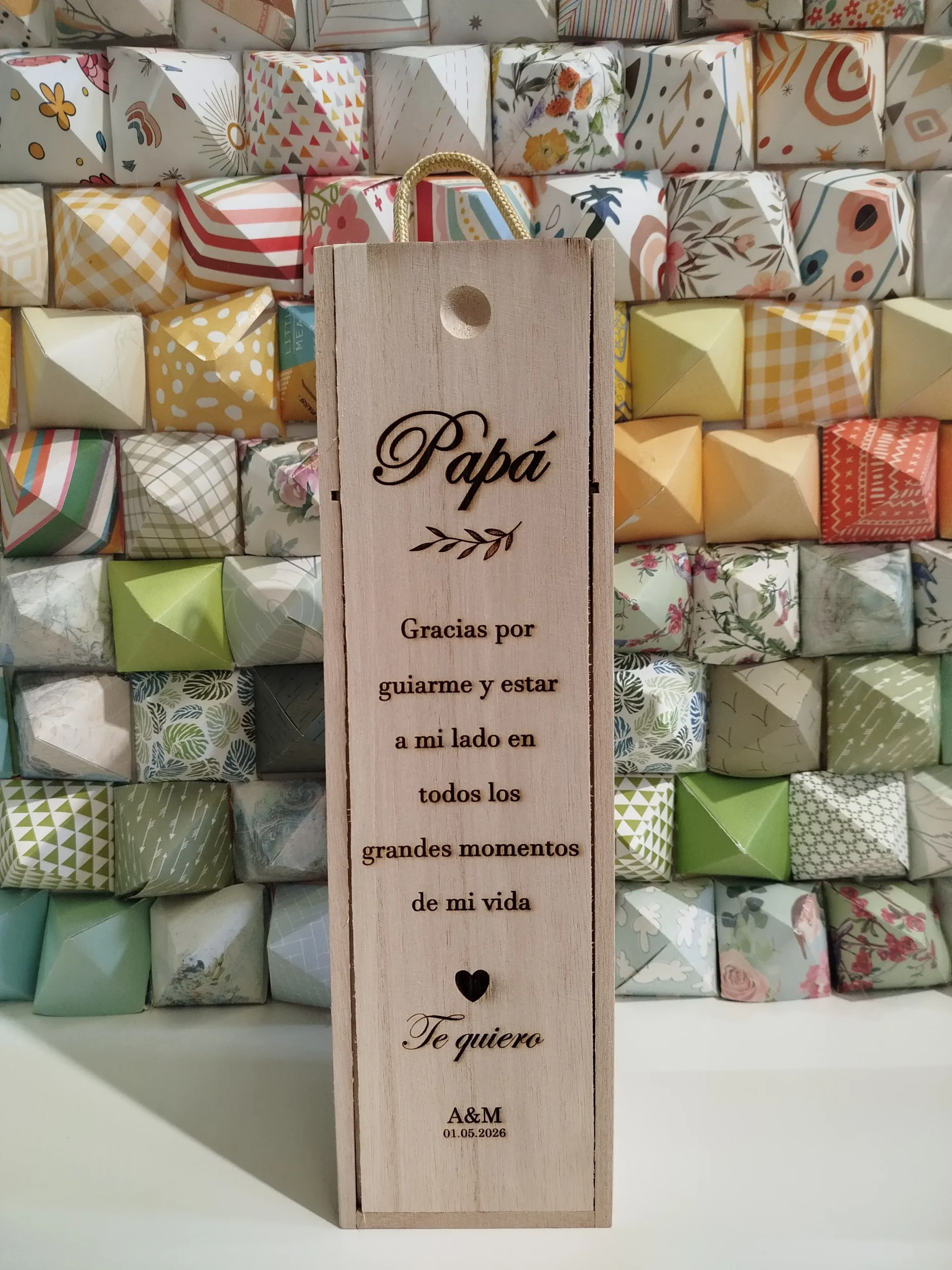 CAJA DE VINO PERSONALIZADA - Imagen 3