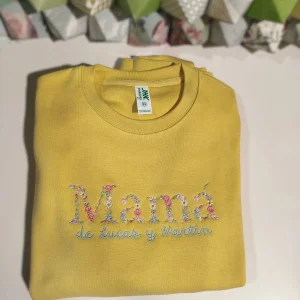 SUDADERA MAMA FLORECITAS