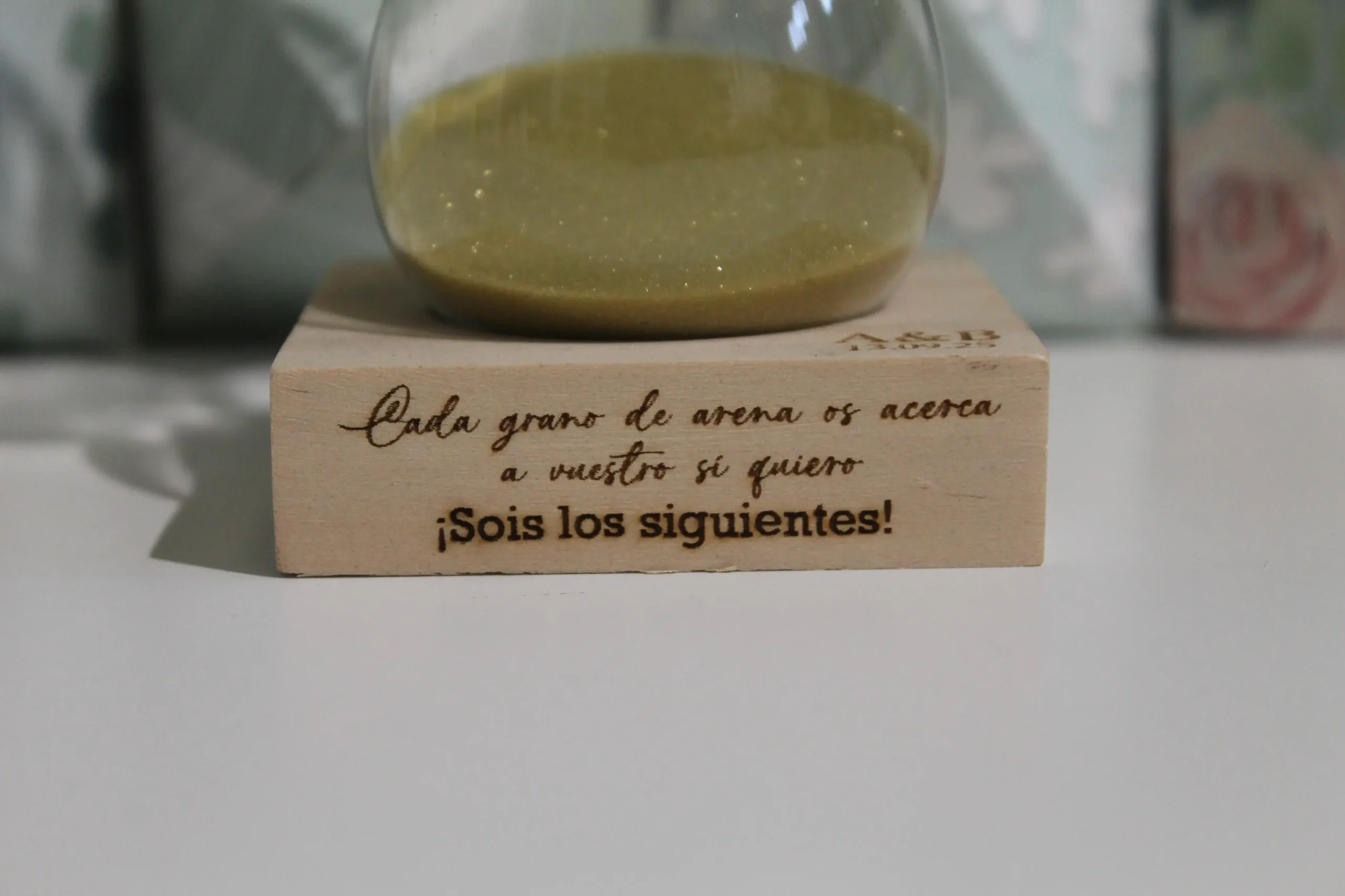 RELOJ DE ARENA - SOIS LOS SIGUIENTES - Imagen 3